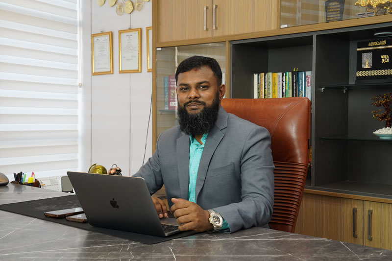 Managing Director Sir at His Command Center: Strategic Leadership in Action