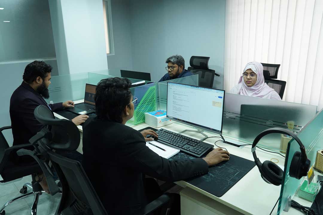 The IT team:The engine room of our digital presence.